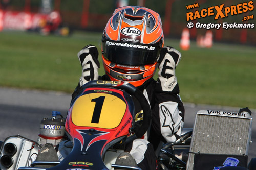 Picariello, Belgisch kampioen karting KF3